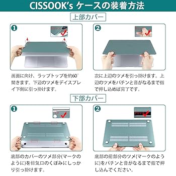 Amazon.co.jp: CISSOOK MacBook Pro 13 インチ ケース アボカド